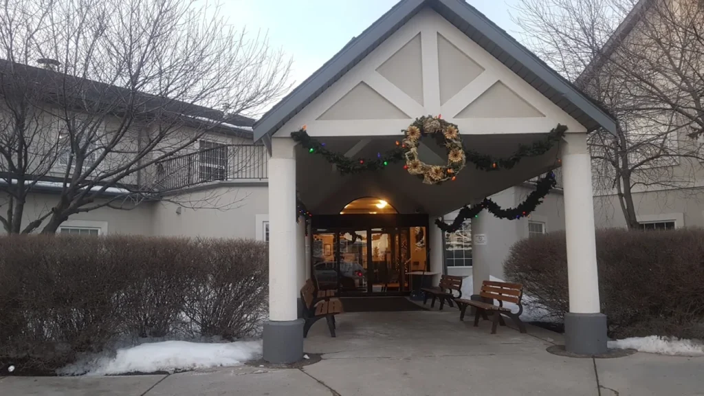 Exterior view of [Monterey Seniors Village](http://googleusercontent.com/map_location_reference/0) senior care community in NE Calgary