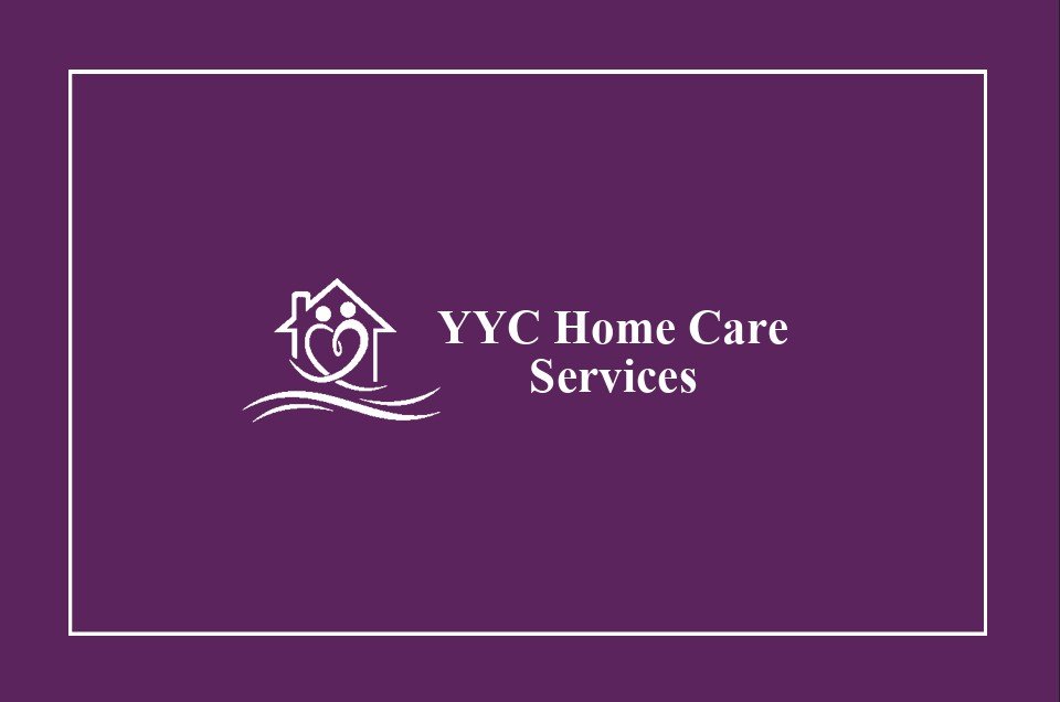 YYC Home Care Services caregiver assisting a senior client at home in Calgary